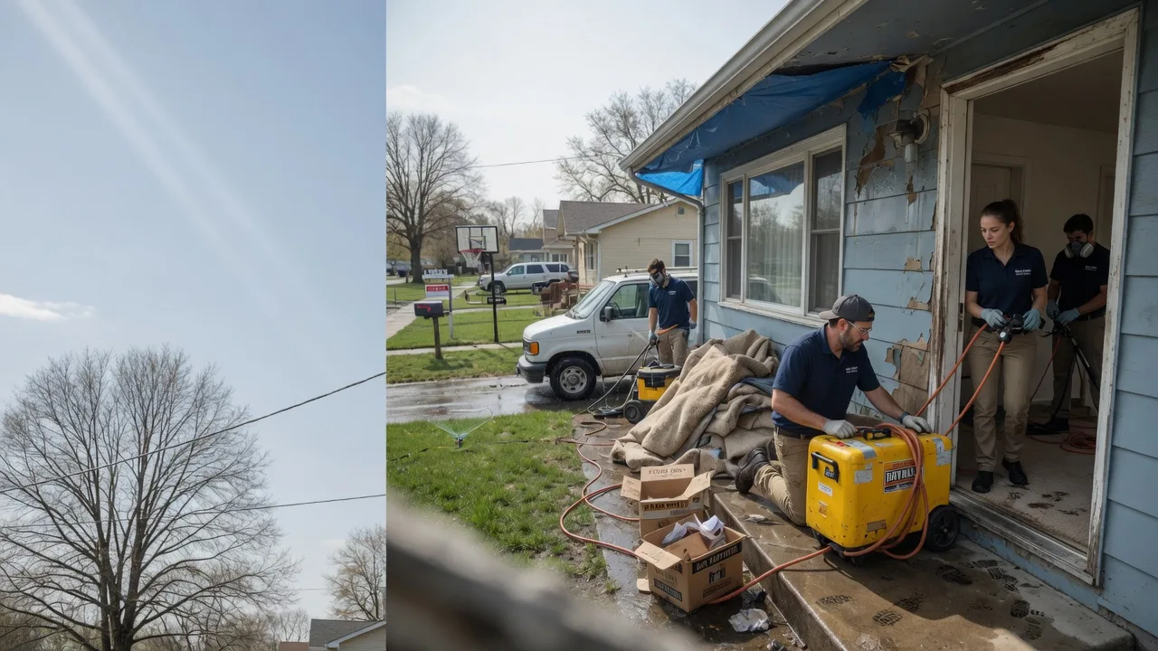 Basement Flood Cleanup in Foristell, MO near me